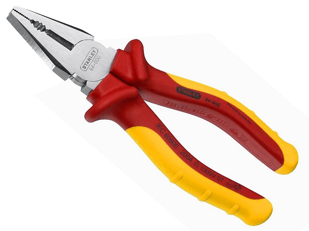 K&igrave;m điện tổ hợp 6"/160mm VDE Stanley 84-000