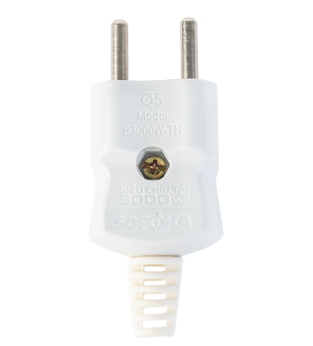 Phích cắm siêu chịu tải thân hẹp Sopoka P3000W-TH