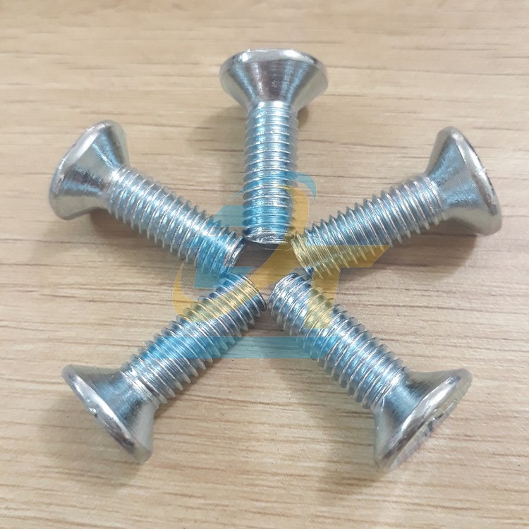 Bulong bake đầu bằng mạ kẽm M8x25