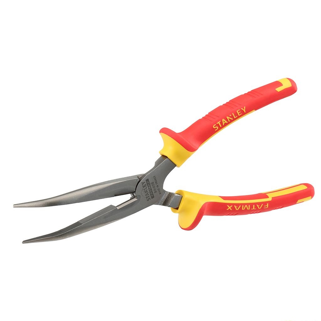 K&igrave;m nhọn mỏ cong c&aacute;ch điện 8"/200mm VDE Stanley 84-008