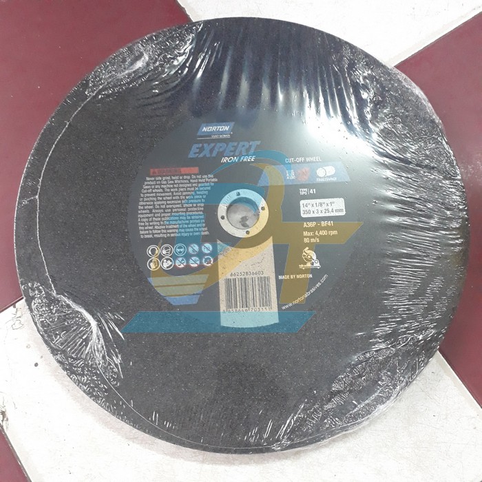 Đá cắt 350x3x25.4mm Norton A36P-BF41