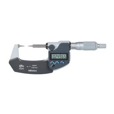 Panme đo ngoài điện tử đầu nhọn 0-25mm Mitutoyo 342-251-30