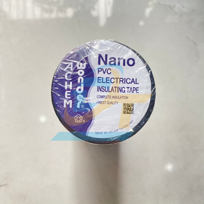 Băng keo điện nano 20Y Achem - Màu đen