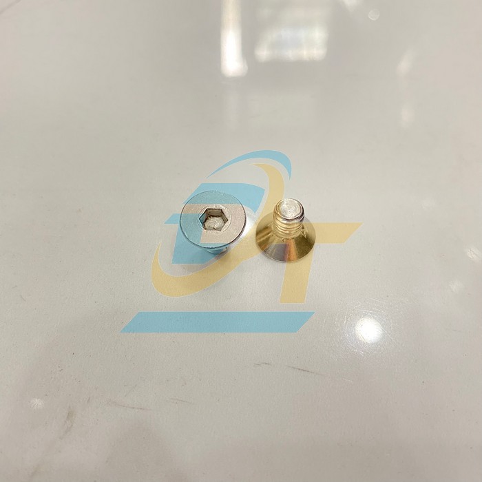 Bulong lục gi&aacute;c ch&igrave;m đầu c&ocirc;n inox 201 M6x10