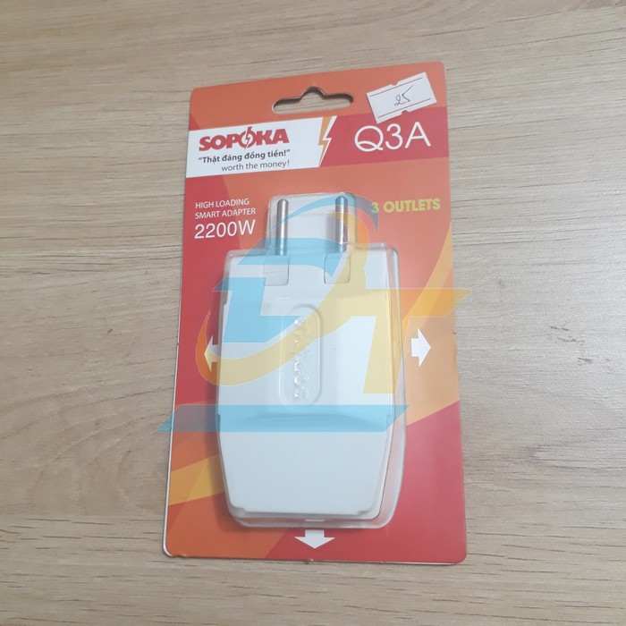 Đầu nối thông minh chịu tải cao 1 ra 3 SOPOKA Q3A