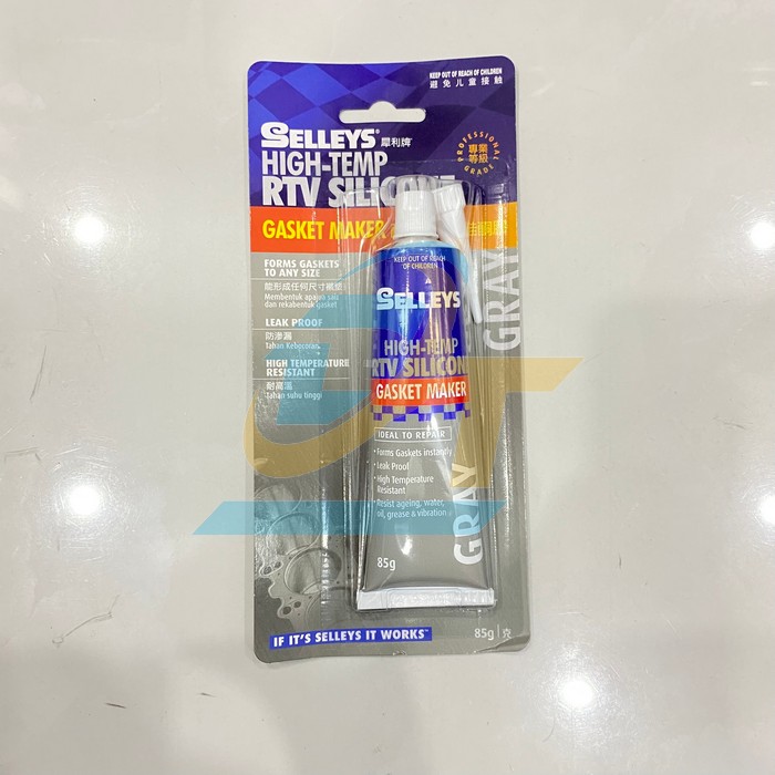 Keo thế ron xám Selleys High-temp RTV Silicone 85g