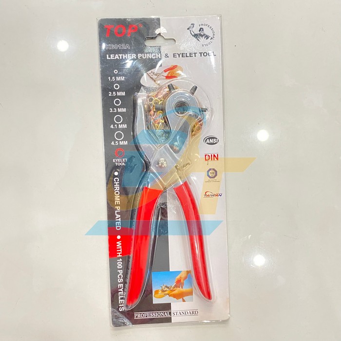 K&igrave;m bấm lỗ d&acirc;y nịt c&oacute; đinh TOP K6012A