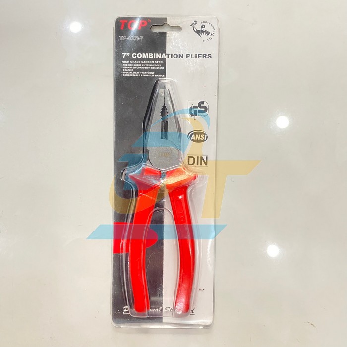K&igrave;m điện c&aacute;n đỏ 7"/180mm Top TP-4003-7