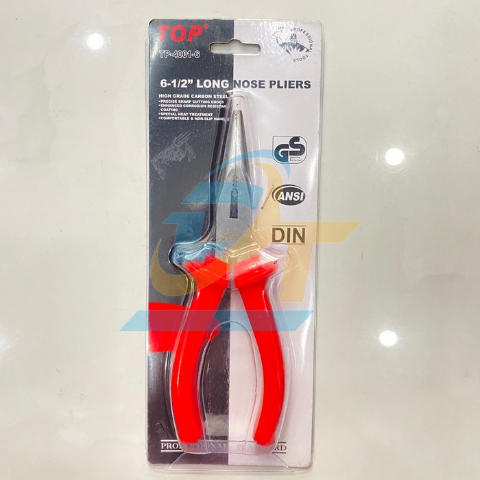 K&igrave;m nhọn c&aacute;n đỏ 6"/160mm Top TP-4001-6