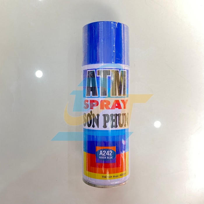 Sơn xịt ATM màu xanh dương A242