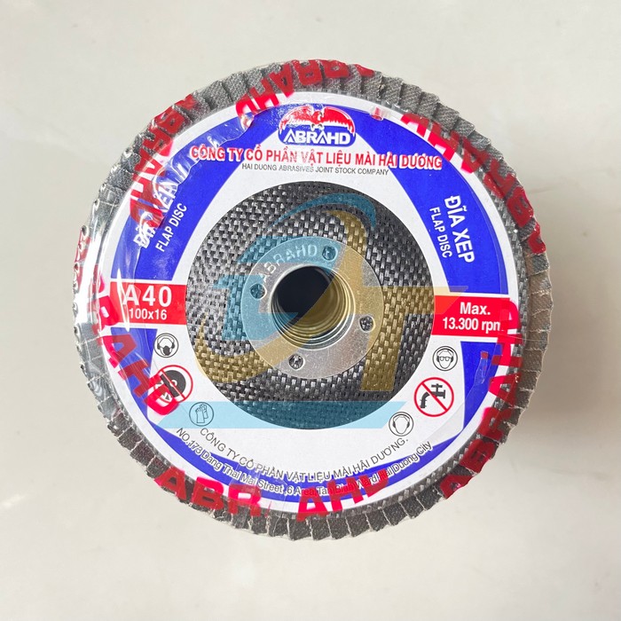 Nhám xếp Abrahd Hải Dương A40 100x16mm