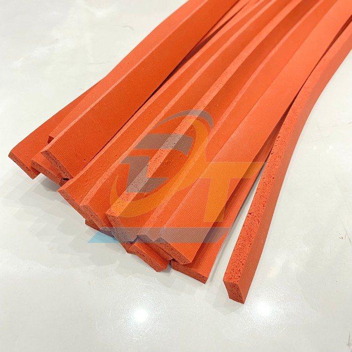Ron silicon đỏ đặc 15x20mm