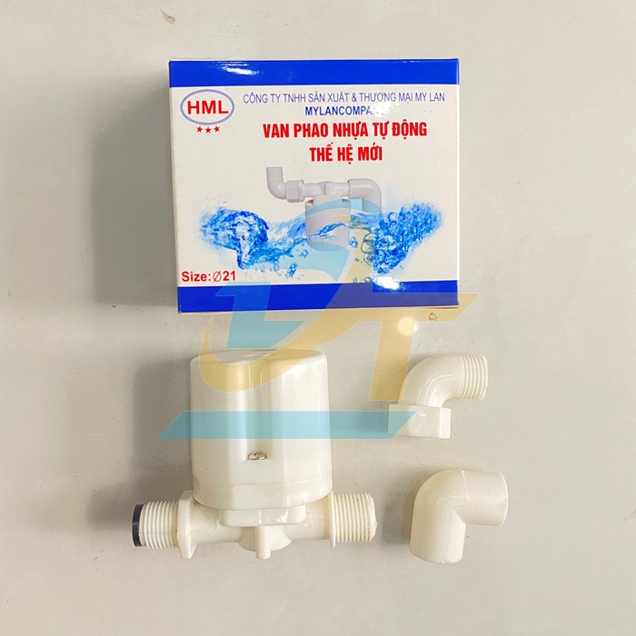 Van phao nhựa tự động phi 21