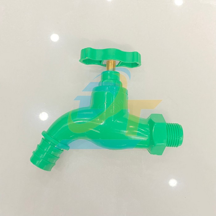 Vòi hồ tay vặn nhựa phi 21