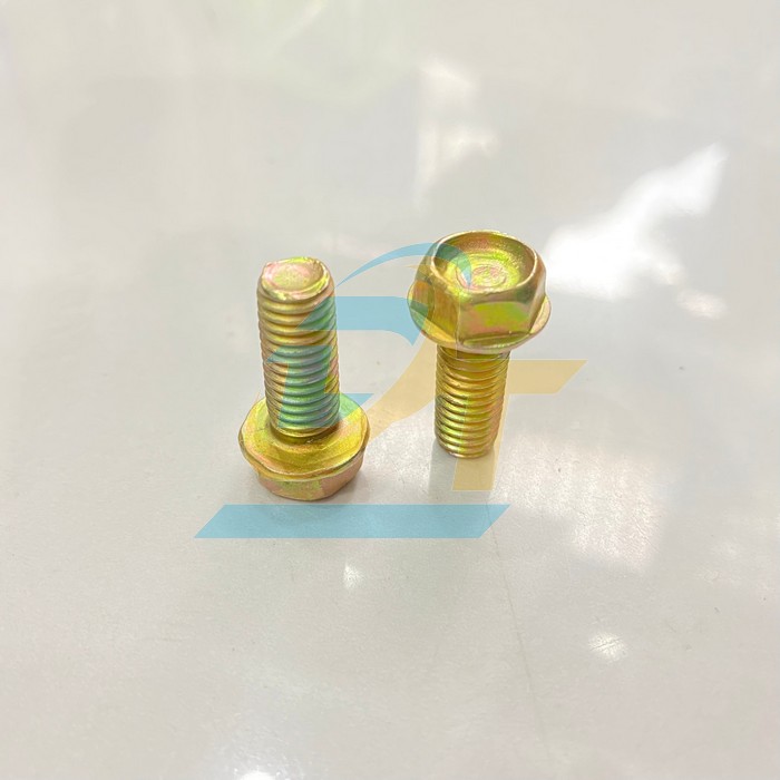 Bulong liền long đền mạ kẽm 7 m&agrave;u M8x20