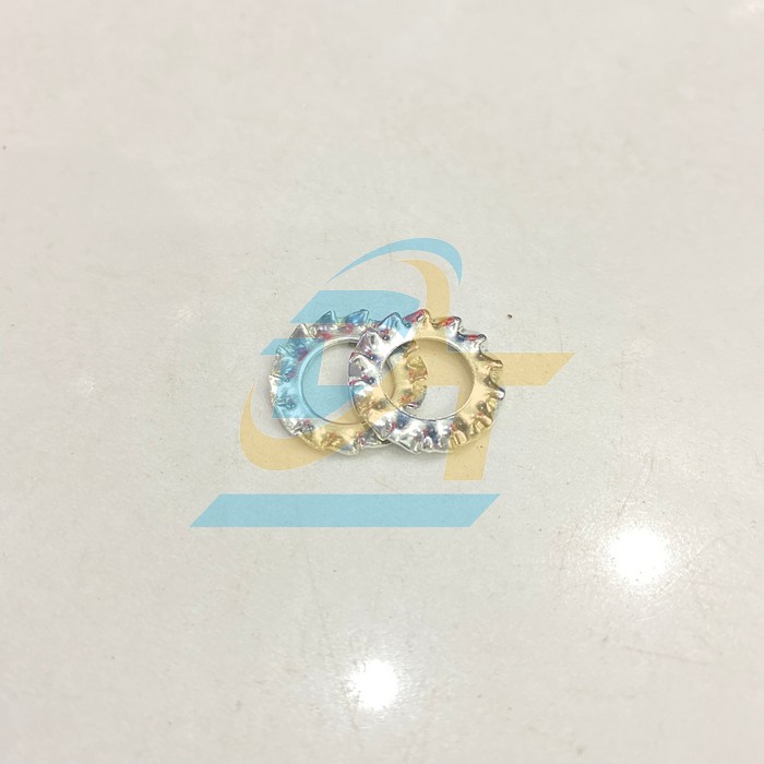 Long đền răng cưa mạ kẽm M8x15