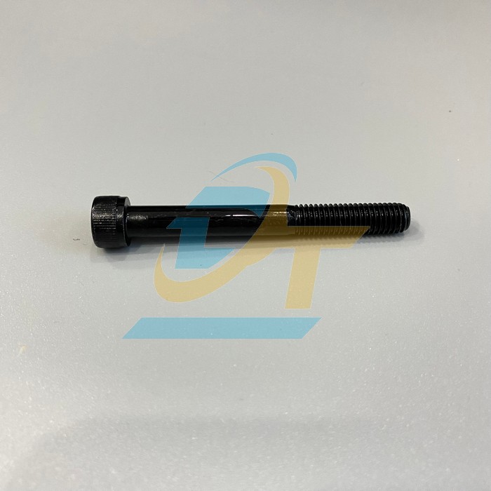 Bulong lục gi&aacute;c ch&igrave;m đầu trụ th&eacute;p đen ren lửng M16x220
