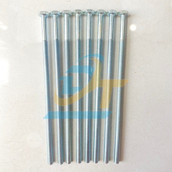 Bulong mạ kẽm ren lửng M6x150
