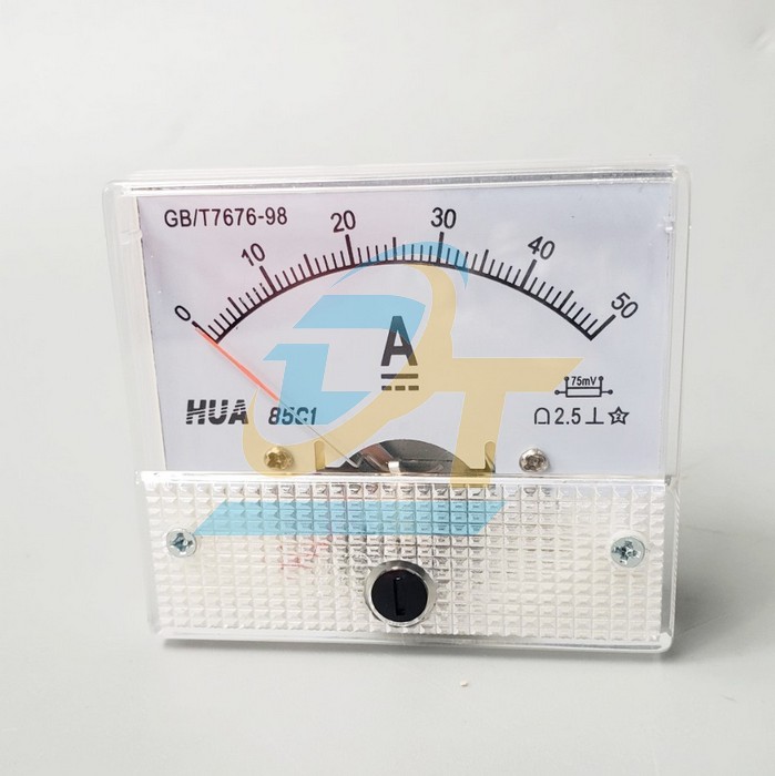 Ampe kế cơ 85C1 HUA DC 50A