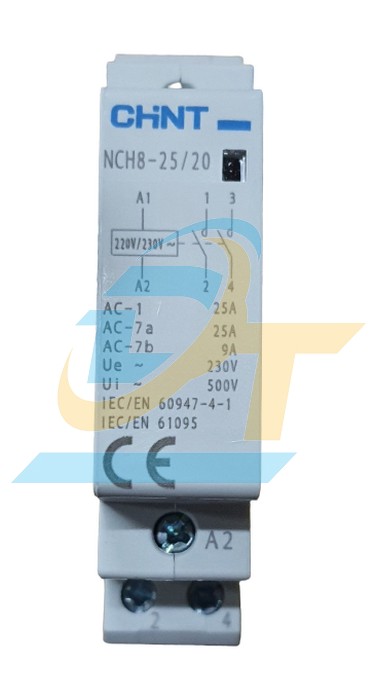 Khởi động từ 1P 25A 220/230V Chint NCH8-25/20