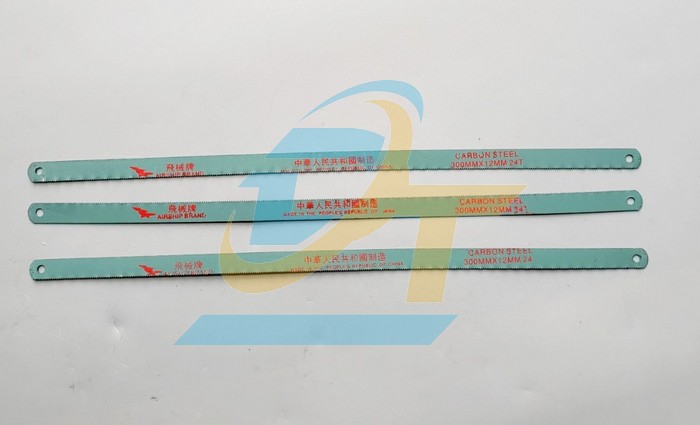 Lưỡi cưa sắt 1 mặt xanh ngọc China 300x12x0.6mm