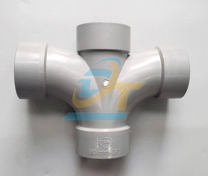 Tứ th&ocirc;ng PVC B&igrave;nh Minh phi 90