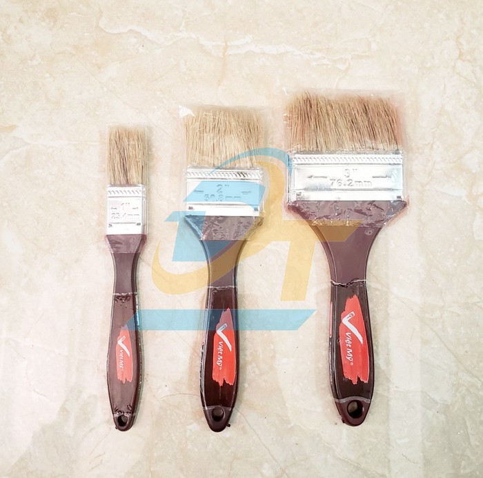 Cọ sơn cán nâu 2"/50.8mm Việt Mỹ