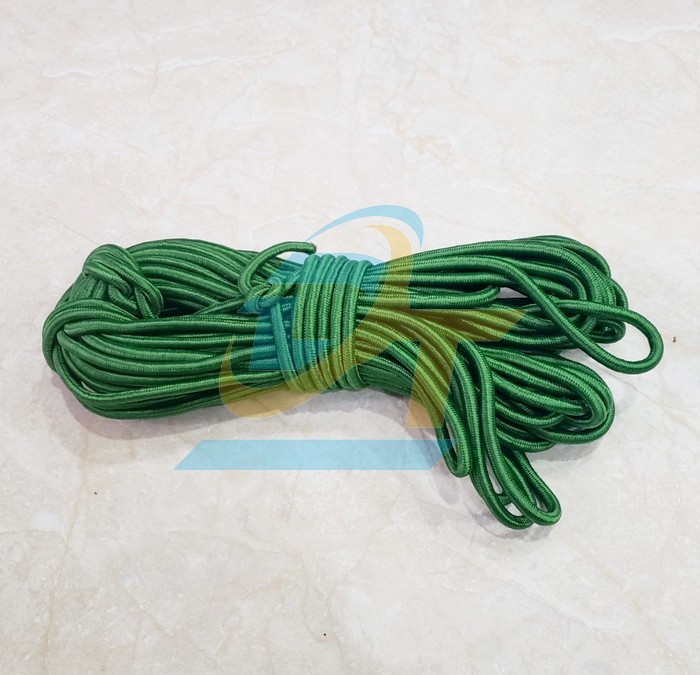 Dây dù tròn màu xanh bản 6mm
