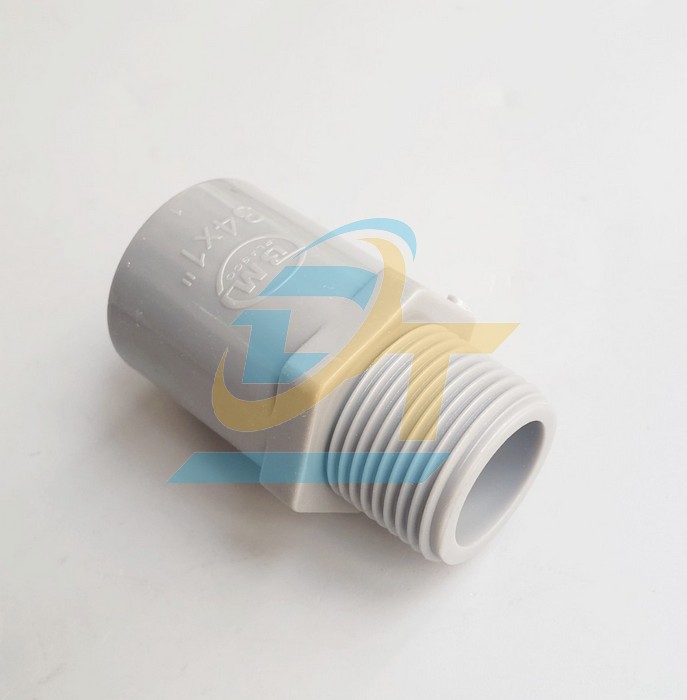 Nối PVC ren ngo&agrave;i 21 d&agrave;y B&igrave;nh Minh