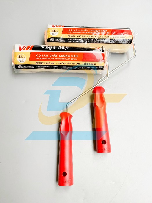 Cọ lăn cán đỏ Việt Mỹ 23cm