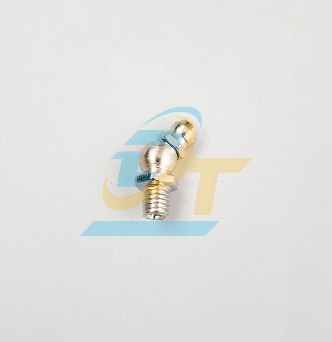 Ốc (vú) bơm mỡ inox 201 8mm - Đầu cong 45 độ