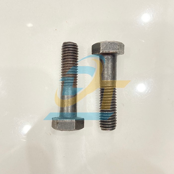 Bulong th&eacute;p đen ren lửng M18x100