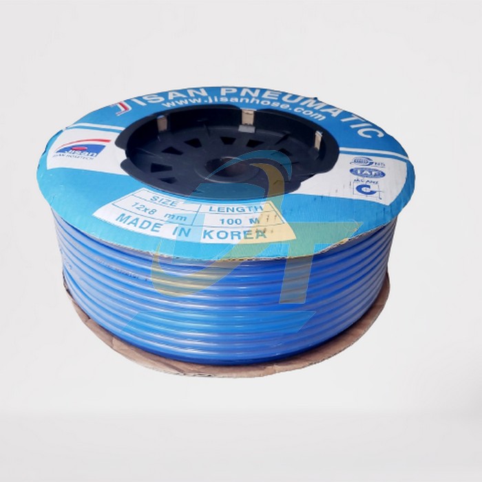 D&acirc;y hơi PU 12x8mm Jisan - M&agrave;u xanh