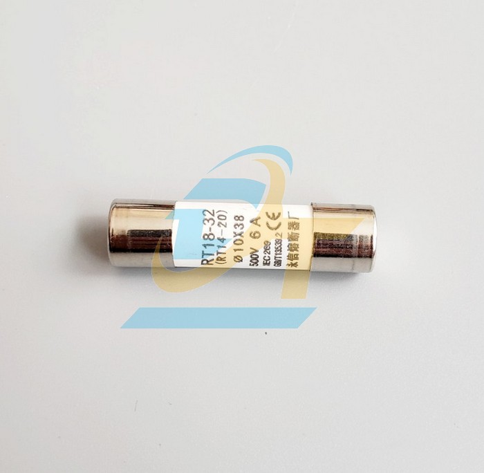 Cầu chì sứ 10x38 China 6A