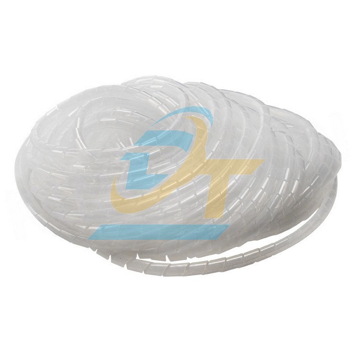 Dây xoắn ruột gà trắng 10mm - Sợi 10m
