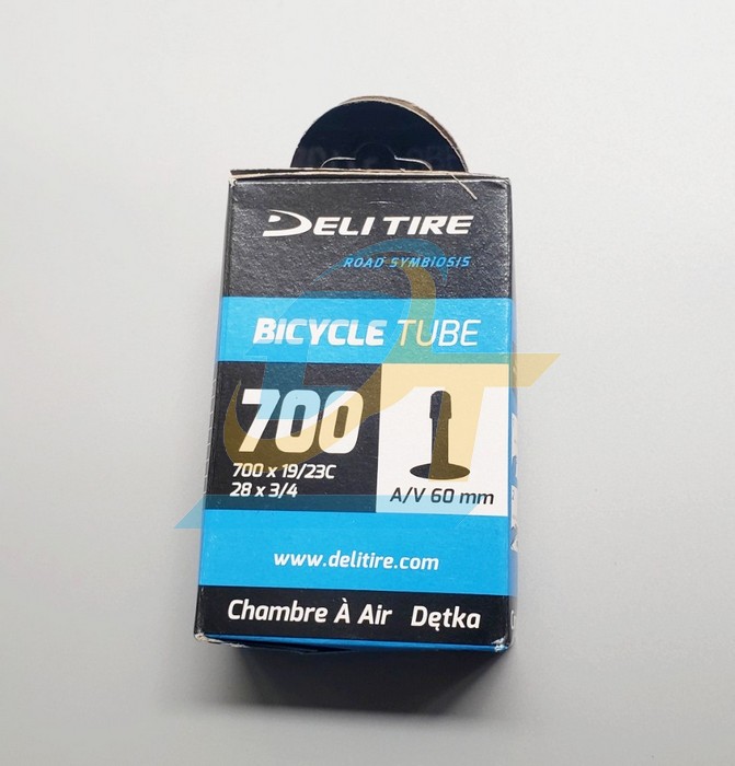 Ruột xe đạp Deli Tire 700x19/23C (28x3/4) A/V 60mm Van Mỹ