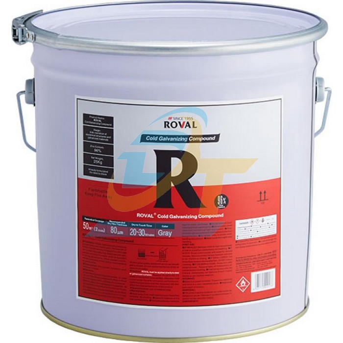 Sơn mạ kẽm lạnh Roval Cold Galvanizing Compound 96% (Thùng 25kg)