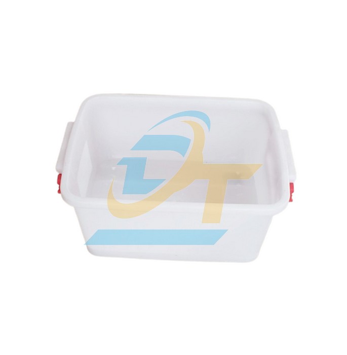 Thùng nhựa vuông có bánh xe 15 lít 44x31x21cm Duy Tân No.749