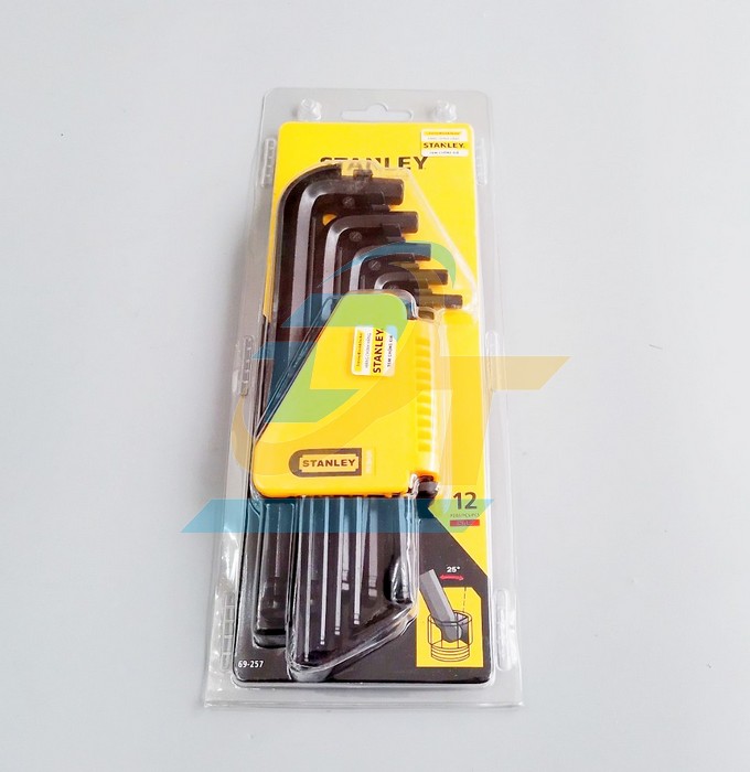 Bộ lục giác hệ inch 12 chi tiết Stanley 69-257