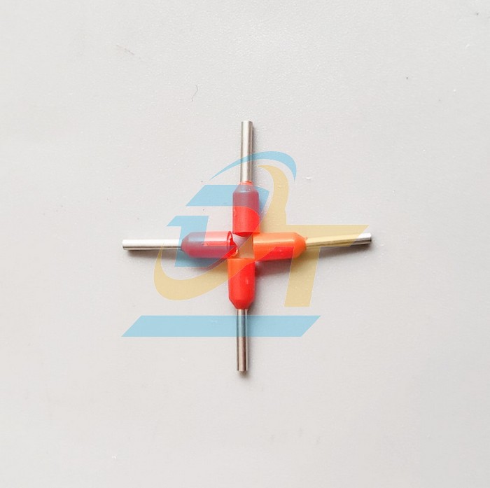 Đầu cos pin rỗng E1008 (Tiết diện cáp 1.0mm2)
