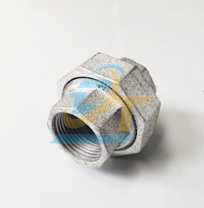 Rắc co ren mạ kẽm DN40 - Phi 49