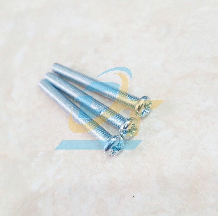 Bulong bake đầu tr&ograve;n mạ kẽm M4x40