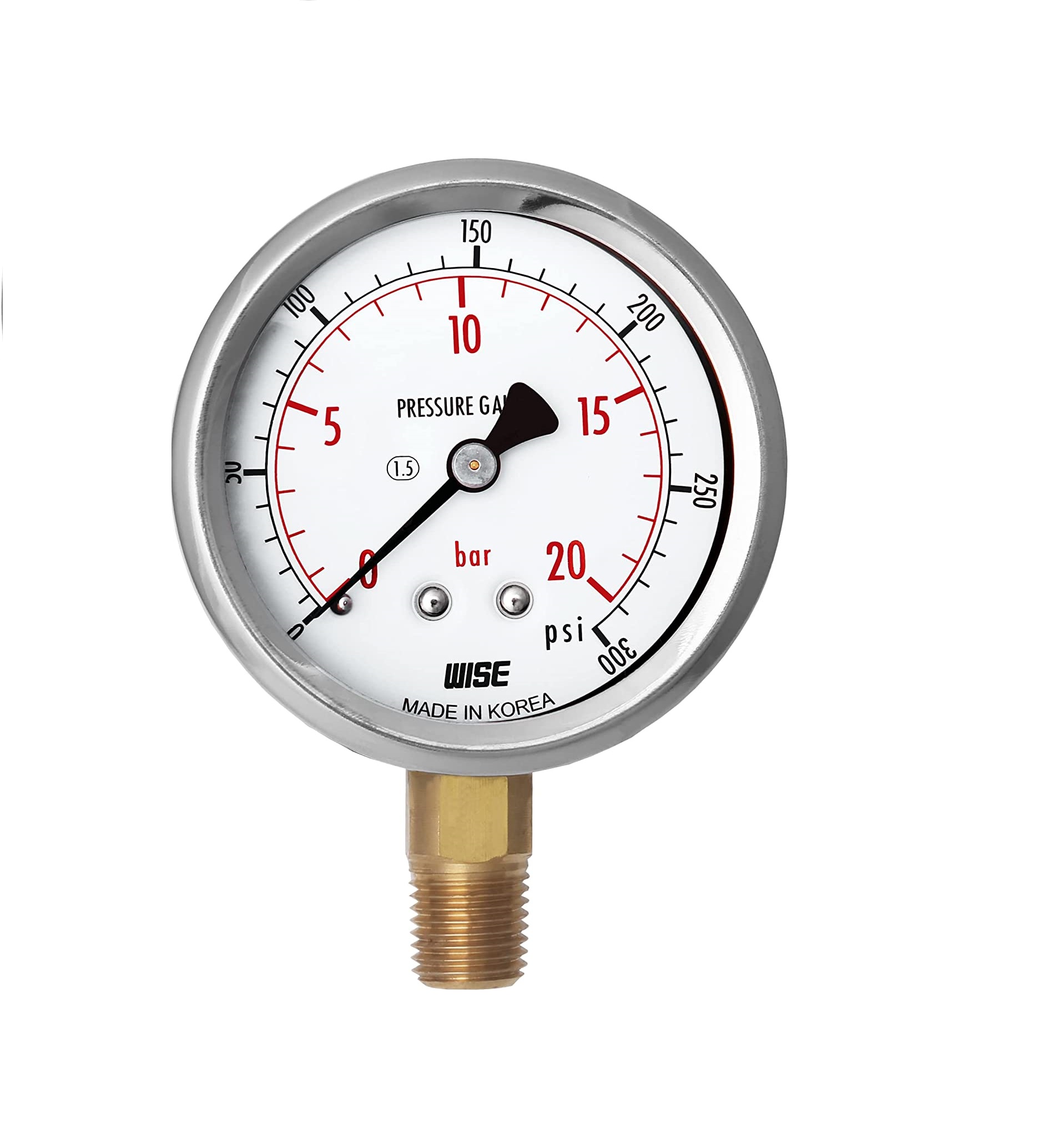Đồng hồ đo áp suất 100mm 150Bar Wise P254