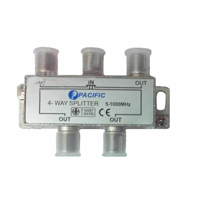 Bộ chia truyền hình cáp Pacific 1 ra 4