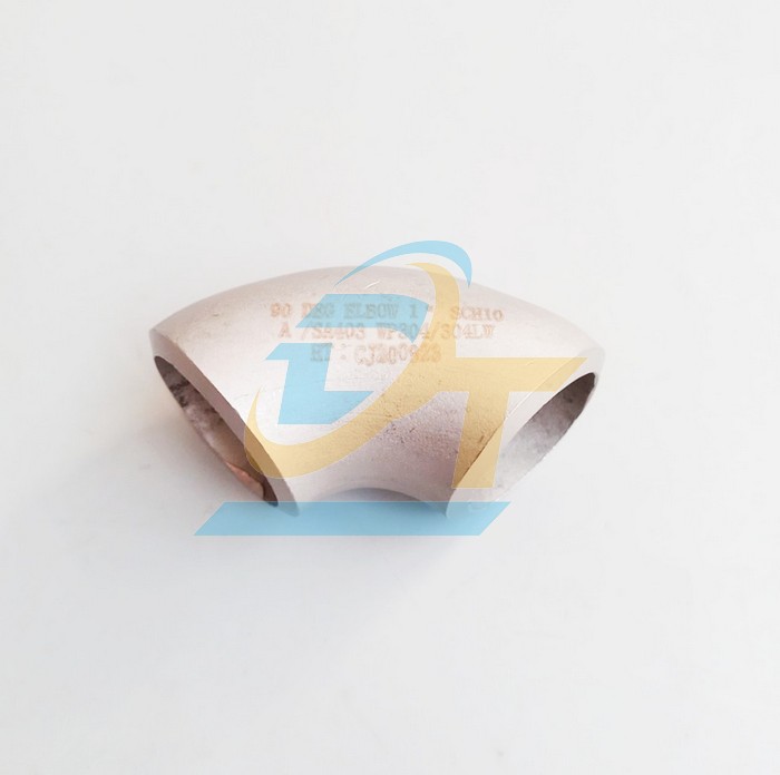 Co h&agrave;n inox 304 SCH10 DN25 - Phi 34