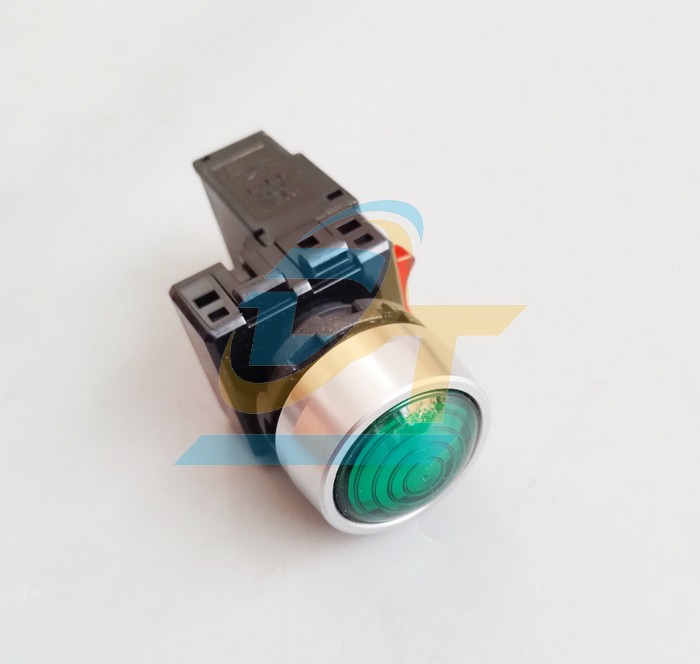 Đèn báo 220V phi 22 màu xanh lá Hanyoung MRP-RA0G