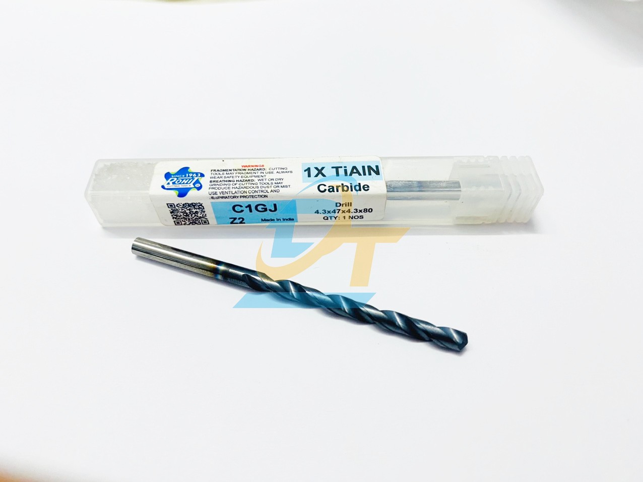 Mũi khoan 4.3X47X4.3X80 ROHIT C1GJ