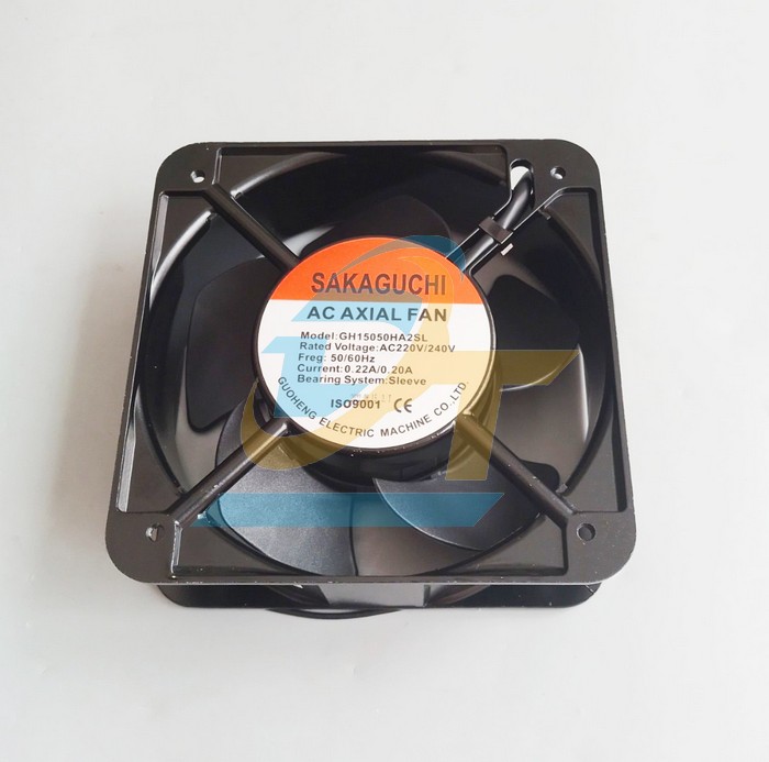 Quạt hút 150x150x50mm 0.22A/0.20A 220V Sakaguchi GH15050HA2SL
