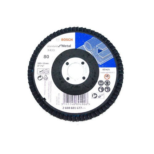 Nhám xếp P80 125mm Bosch 2608603351