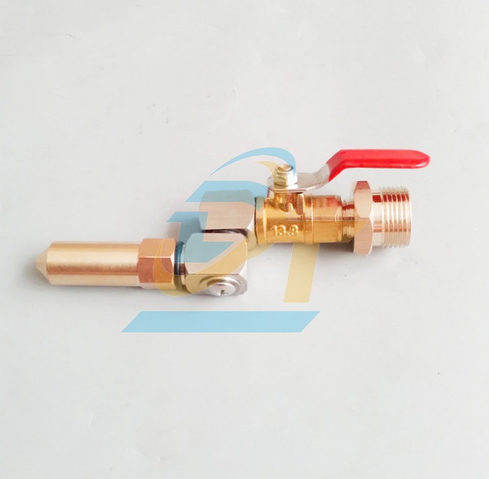 Béc xịt rửa máy lạnh ren ngoài 22mm xoay 360 độ không chỉnh tia